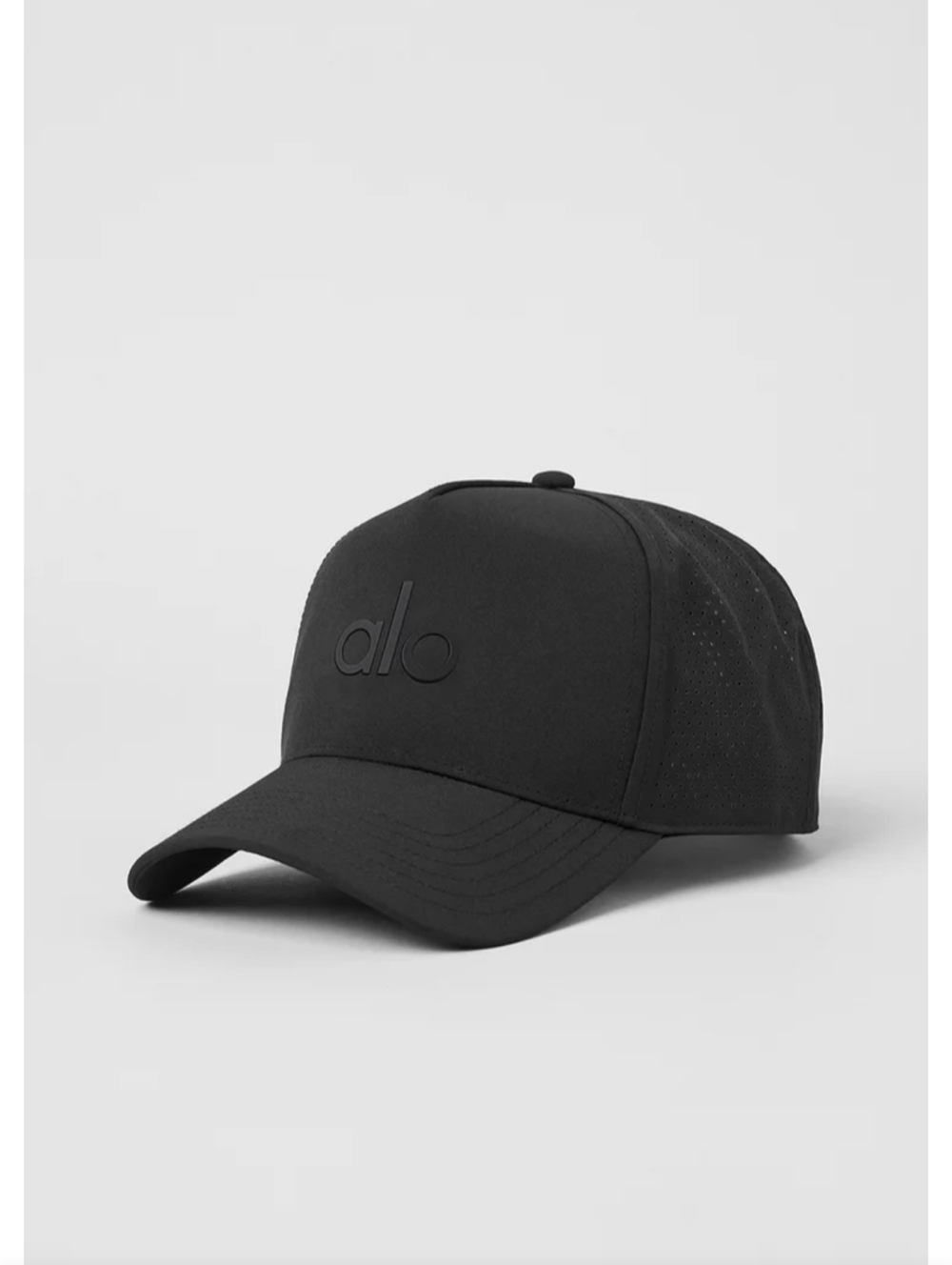 alo Black Trucker Hat